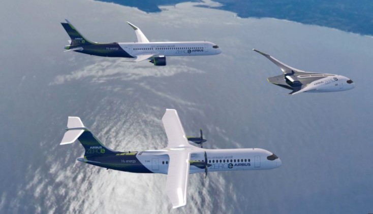Read more about the article Airbus looks to the future with hydrogen planes