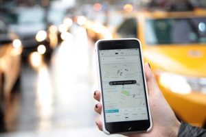 Calling the Uber driver Calling the Uber driver